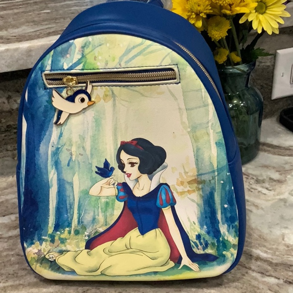 Loungefly Blue Snow White Kids Backpack